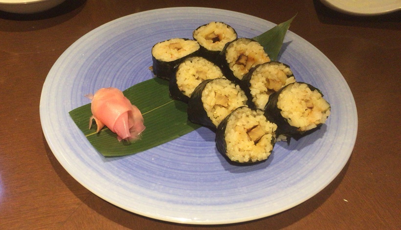 エスカイヤクラブのフォアグラの海苔巻き